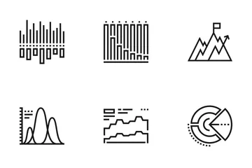 Charts And Diagrams Icon Pack