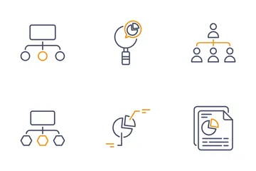 Charts And Diagrams Icon Pack