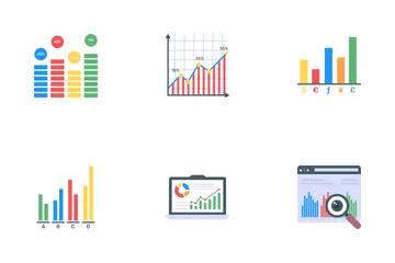 Charts And Graphs Icon Pack