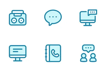 Chat And Communication Icon Pack
