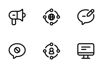 Chat And Communication Icon Pack