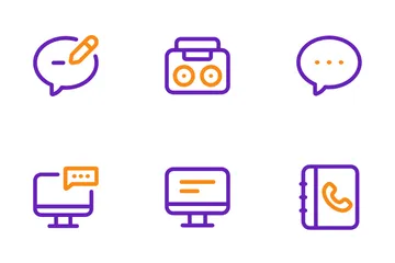 Chat And Communication Icon Pack