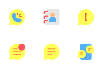 Chat And Communication Part 1 Icon Pack
