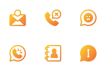 Chat And Communication Part 1 Icon Pack