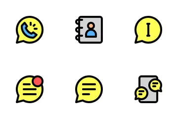 Chat And Communication Part 1 Icon Pack