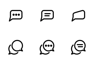 Chat Bubble Icon Pack
