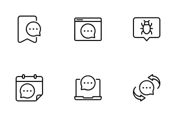 Chat Bubble Icon Pack