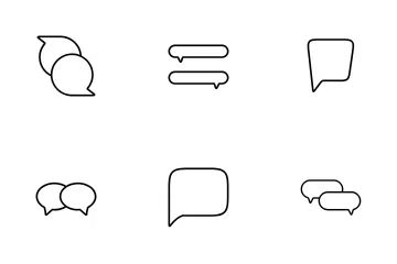 Chat Bubble Icon Pack