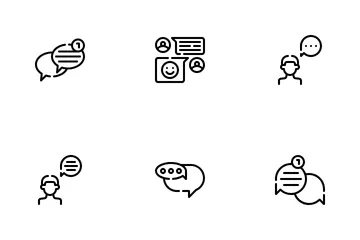 Chat Bubbles Icon Pack