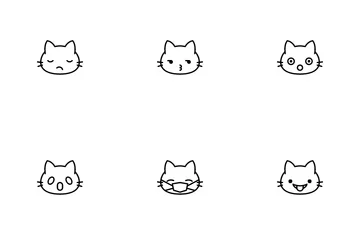 Chat Emoji Pack d'Icônes