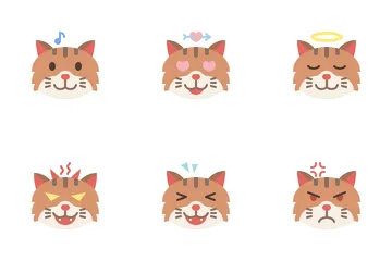 Chat Emoji Pack d'Icônes