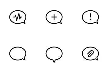 Esenciales / Chat Paquete de Iconos
