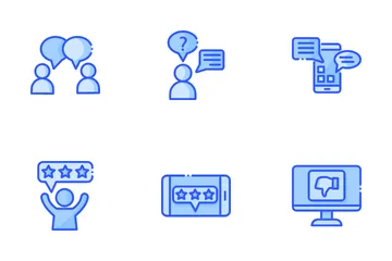 Chat et communication Icon Pack