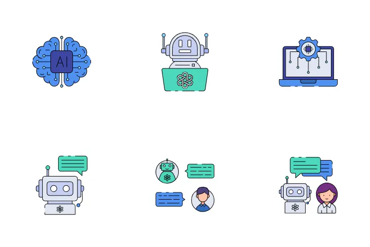Chatgpt Icon Packs, Logos, Symbols - Free Download in SVG, PNG