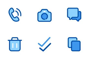 Chat Interface Icon Pack