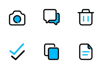 Chat Interface Icon Pack