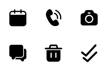 Chat Interface Icon Pack