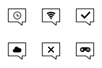 Chat Message Icon Pack