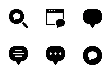 Chat Message Vol-1 Icon Pack