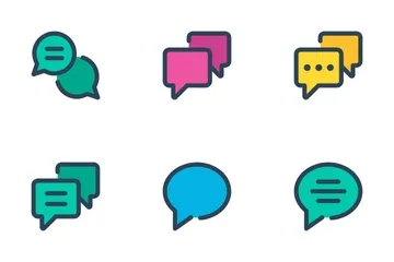 Chat Message Vol-1 Icon Pack