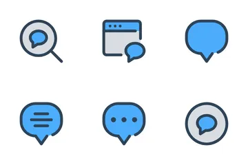 Chat Message Vol-1 Icon Pack