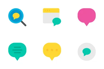 Chat Message Vol-1 Icon Pack