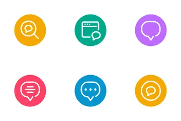 Chat Message Vol-1 Icon Pack