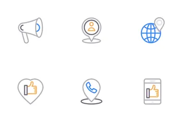 Chat & Social Network Icon Pack