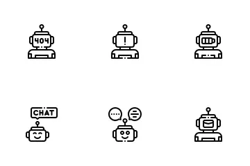 Chatbot Pack d'Icônes