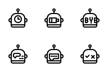 Chatbots Pack d'Icônes