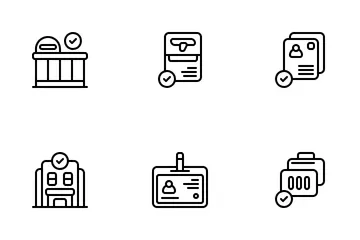 Checklist Travel Icon Pack