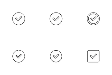 Checkmark Tick Icon Pack