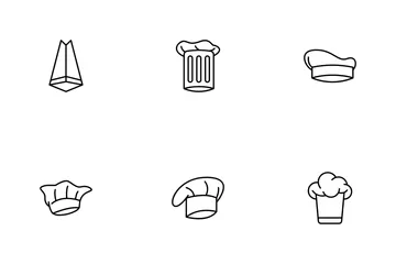 Chef Hat Icon Pack
