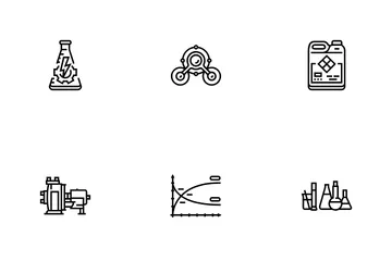 Chemical Engineer Research Icon Pack