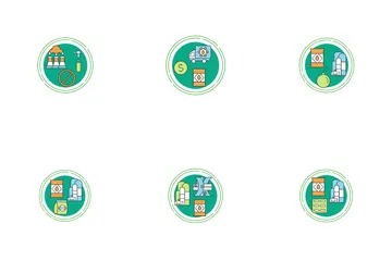 Chemical Industry Concept Pack Icon Pack