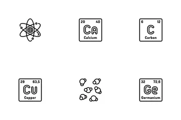 Chemical Science Chemistry Icon Pack
