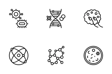Chemie und Biochemie Symbolpack