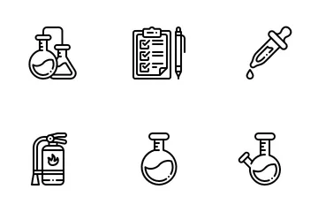 Chemistry Lab Icon Pack