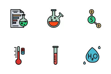 Chemistry Laboratory Icon Pack