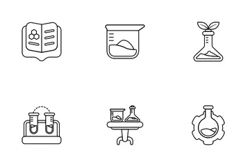 Chemistry Research Icon Pack