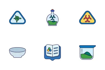 Chemistry Research Icon Pack