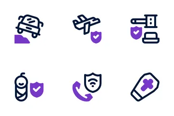 Chèque d'assurance Pack d'Icônes
