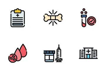 Revisión de salud Paquete de Iconos