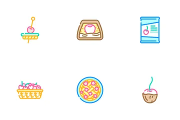 Cherry Fruit Icon Pack