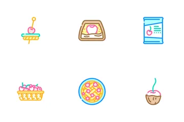 Cherry Fruit Icon Pack
