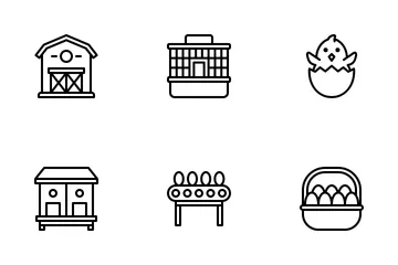 Chicken Farm Icon Pack