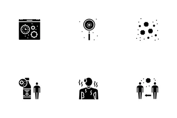 Chicken Pox Disease Icon Pack