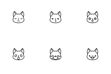 Chien Emoji Pack d'Icônes