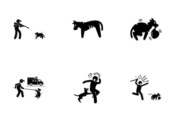 Chien errant Icon Pack