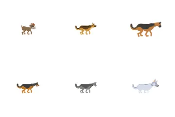 Chien Pack d'Icônes